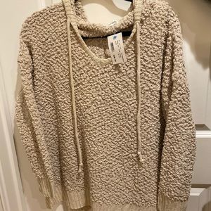 Beige Popcorn Sweater